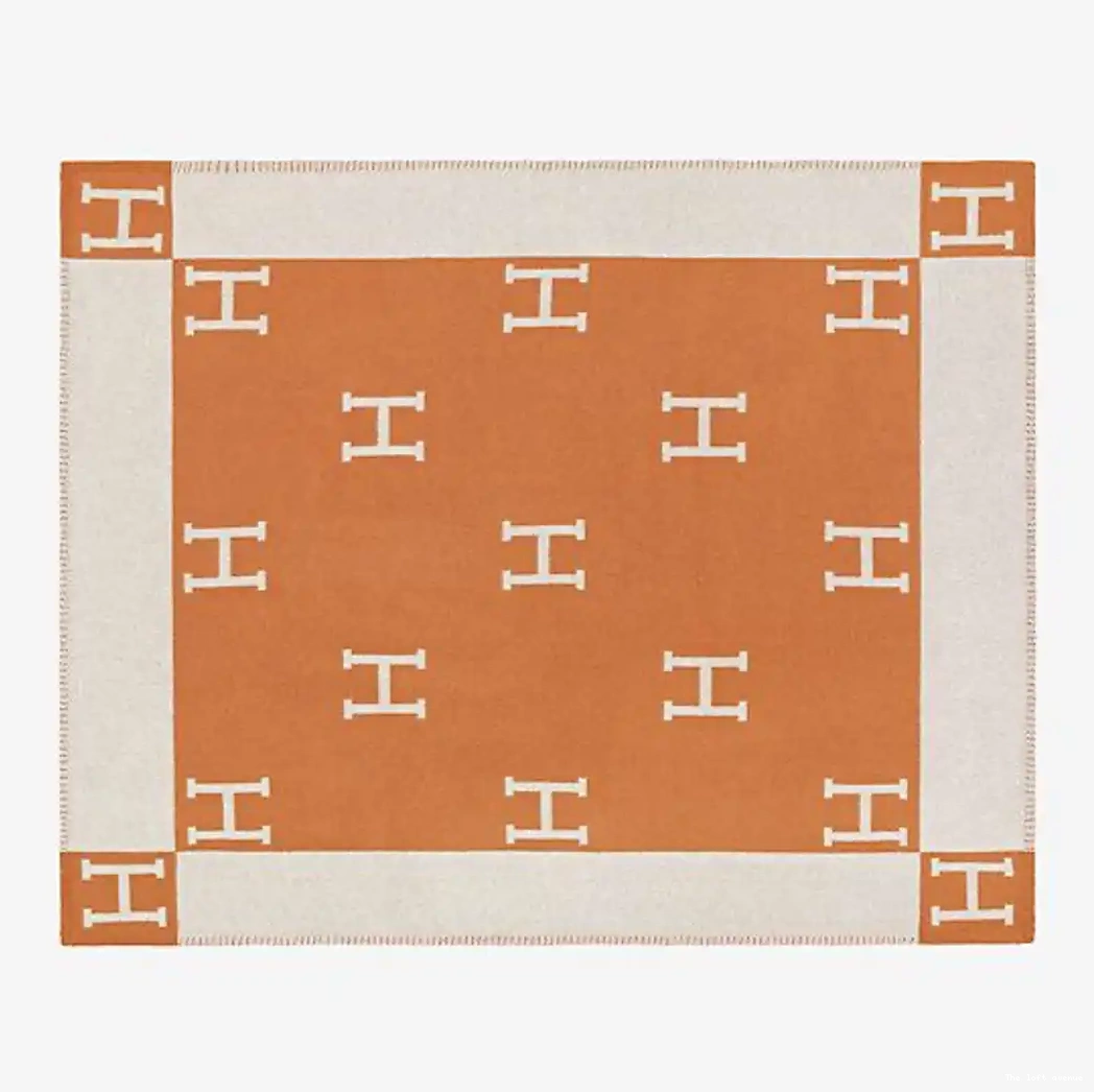HERMES THROW BLANKET WOOL CLASSIC 0529